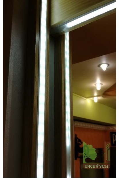 Rails with built-in illumination